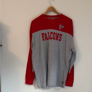 Red and Gray Long Sleeve Jersey